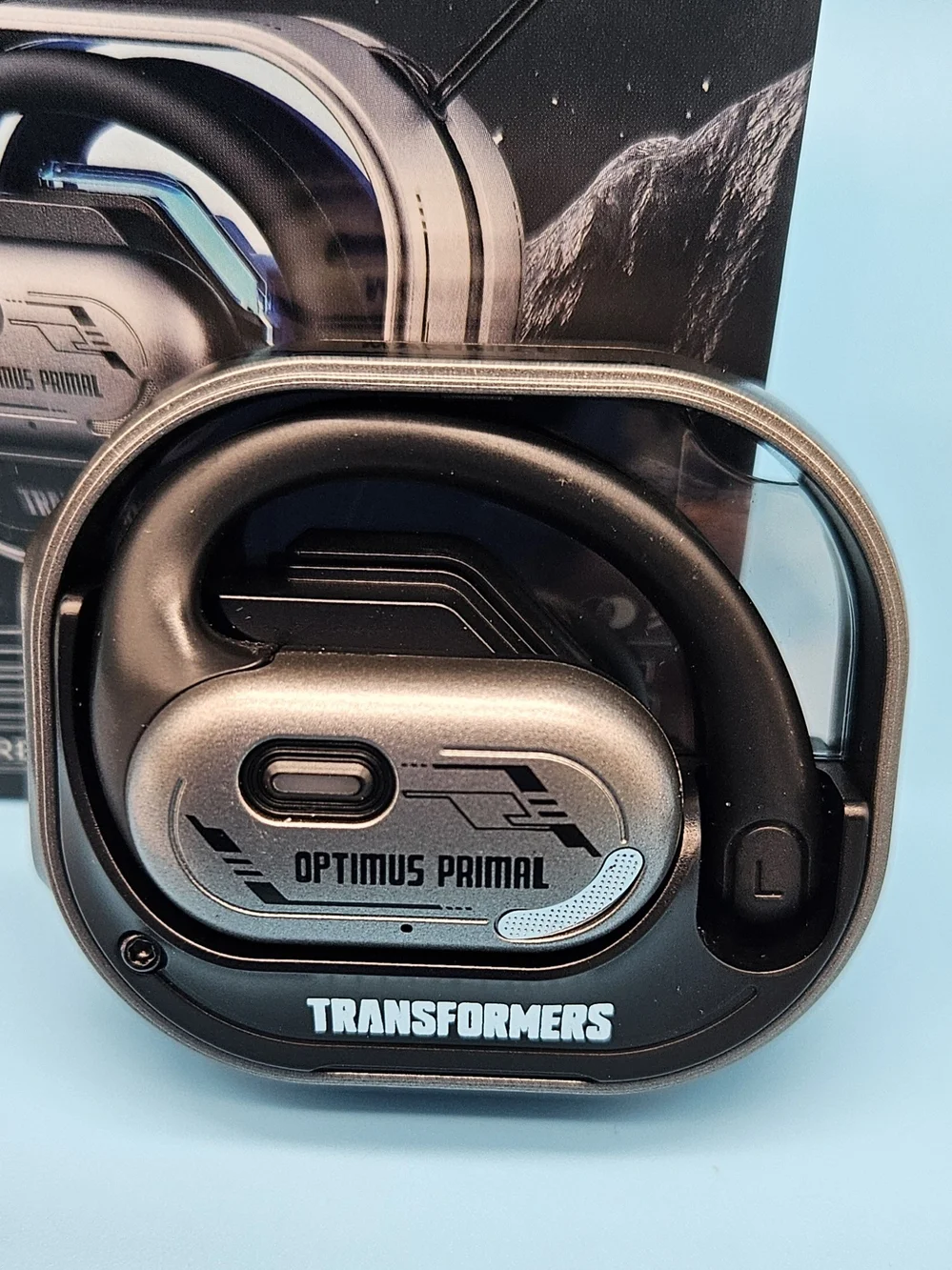 Optimus Primal Wireless Earbuds - Black/Gunmetal